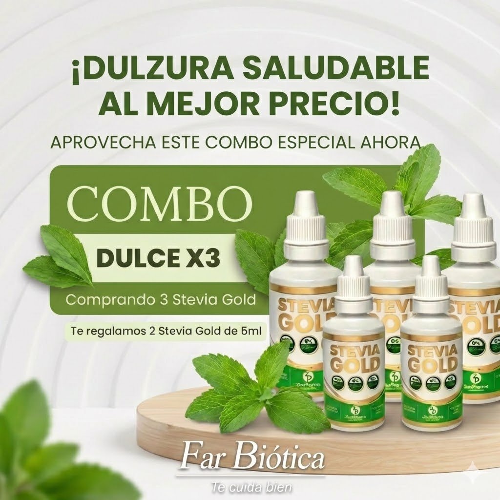 Stevia Gold Combo x3